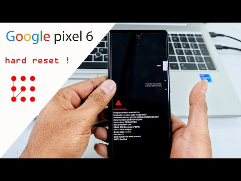 Google Pixel 6 Hard Reset  Password Remove
