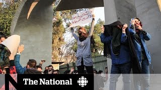 Iranians protest for 5th straight day