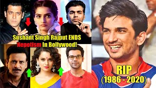 Did Sushant Singh Rajput's SACRlFlCE Changed Bollywood? Salman Khan Kangana Ranaut Karan Johar