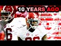 What Did ALABAMA FOOTBALL Look Like 10 Years Ago...?