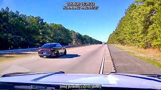 Dodge Charger Hellcat Outruns Two Arkansas Troopers @ 150+ MPH