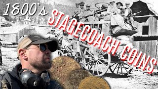 WOW ! Wild West Stagecoach Stop | Metal Detecting in a Ghost Town lands me some old coins