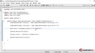 Java Tricky Program 2 - SimpleDateFormat