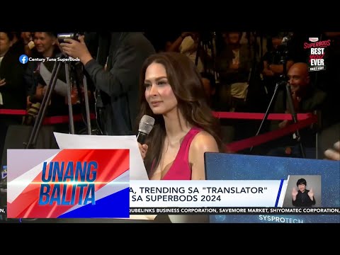 Marian Rivera, trending sa "translator" moment niya sa Superbods 2024 Unang Balita