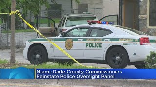 Miami-Dade County Commissioners Reinstate Police Oversight Panel