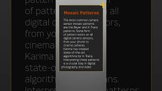 Using Machine Learning to Improve Camera Sensors