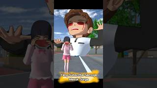 Lari mio hantu yuta dibelakangmu Sakura School Simulator Horror ding dong #viral #shorts