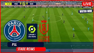 ⚽ Paris Saint Germain (PSG) vs Reims En Direct Ligue 1 Française _ Football live Gameplay