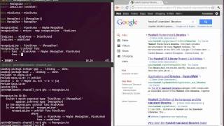 (1/6) I. Data Driven Programming in Haskell Screencast