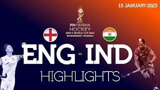 FIH Odisha Hockey Men's World Cup 2023 - Short Highlights : Englands vs India | #HWC2023
