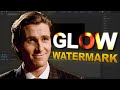 HOW TO: Make A Glowing Watermark I After Effect's Tutorial