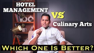 Hotel Management vs Culinary Arts🤔 || Difference & Which one Better for Chefs?