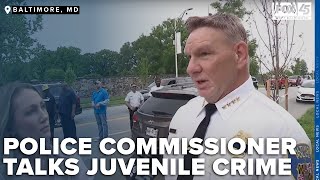 Baltimore Police Commissioner talks staffing and juvenile crime