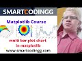 Smart Coding || Multiple Bar Chart | Grouped Bar Graph | Matplotlib | Python Tutorials