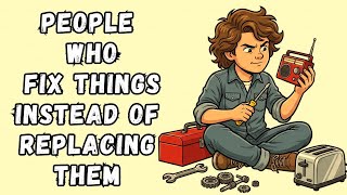 Psychology of People Who Fix Things Instead of Replacing Them !