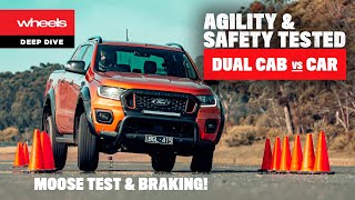 Car vs Ute vs SUV – braking, agility and safety | Wheels Australia