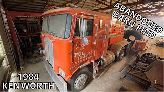 First Start in Years! Barn Find Cabover Semi Truck COVERED in Dust!
