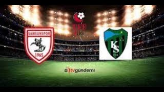 Samsunspor 3-0 Kocaelispor  Tff 1. Lig Geniş Maç Özeti (21 Ocak 2022)