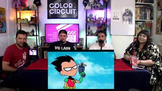 Teen Titans Go! Vs. Teen Titans - Exclusive Official Trailer Reaction