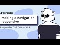 25. Making the navigation responsive - Responsive CSS Tutorial