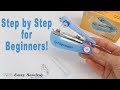 How to Operate a Mini Stapler Sewing Machine  - Tutorial