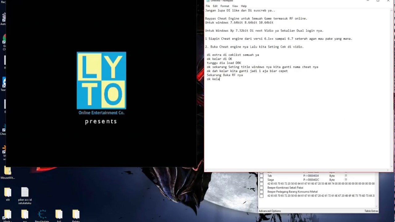 Cara Menggunakan Cheat Engine Pada Game Online Showstopper Jamesdance