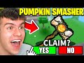 How To GET THE PUMPKIN SMASHER In Roblox King Legacy! Halloween Event!