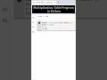 Multiplication Table in #Python | #pythonprogramming #shorts