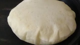 ኩብዝ ቂጣ (ፒታ ብሬድ)meddle eastern bread recipe kuhbuz (pita bread)