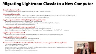 How to Migrate Lightroom Classic to Another Computer