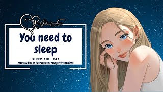 ASMR| You Need to Sleep [Winding Down Together] [Sleep aid]