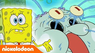 SpongeBob SquarePants Squidrward Marah Besar Nickelodeon Bahasa