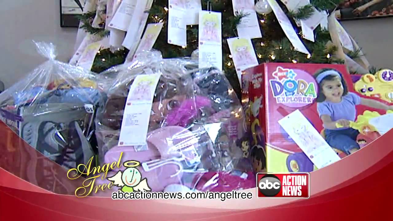 Adopt An Angel From The Salvation Army Angel Tree - YouTube