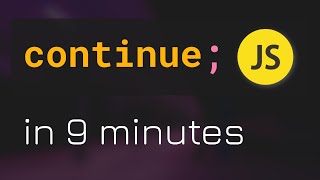 #14 Continue Statement in JavaScript Programming (Hindi)