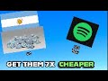 How to get CHEAP Vbucks and Spotify Premium using Argentina Method