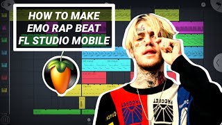 How to make Lil Peep type beat on FL Studio Mobile (Emo Rap beat)