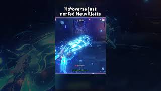 Hoyoverse Just Nerfed Neuvillette