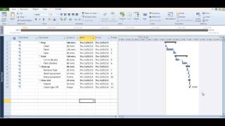 Scheduling Constraints