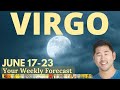 Virgo - DOORS ARE BEING OPENED FOR YOU W/ THIS WEEK’S FULL MOON!💥🙌JUNE 17-23 Tarot Horoscope♍️
