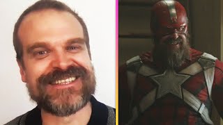 Black Widow: David Harbour Jokes About EATING DONUTS to Prepare for Red Guardian (Exclusive)