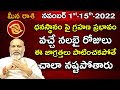 Meena Rasi November 1st - 15th 2022 | Rasi Phalalu Telugu | Nanaji Patnaik | Pisces | మీనా రాశి