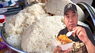 Vietnamese Street Food Suddenly discovered the delicious and simple salty sticky rice cart -HiepVlog