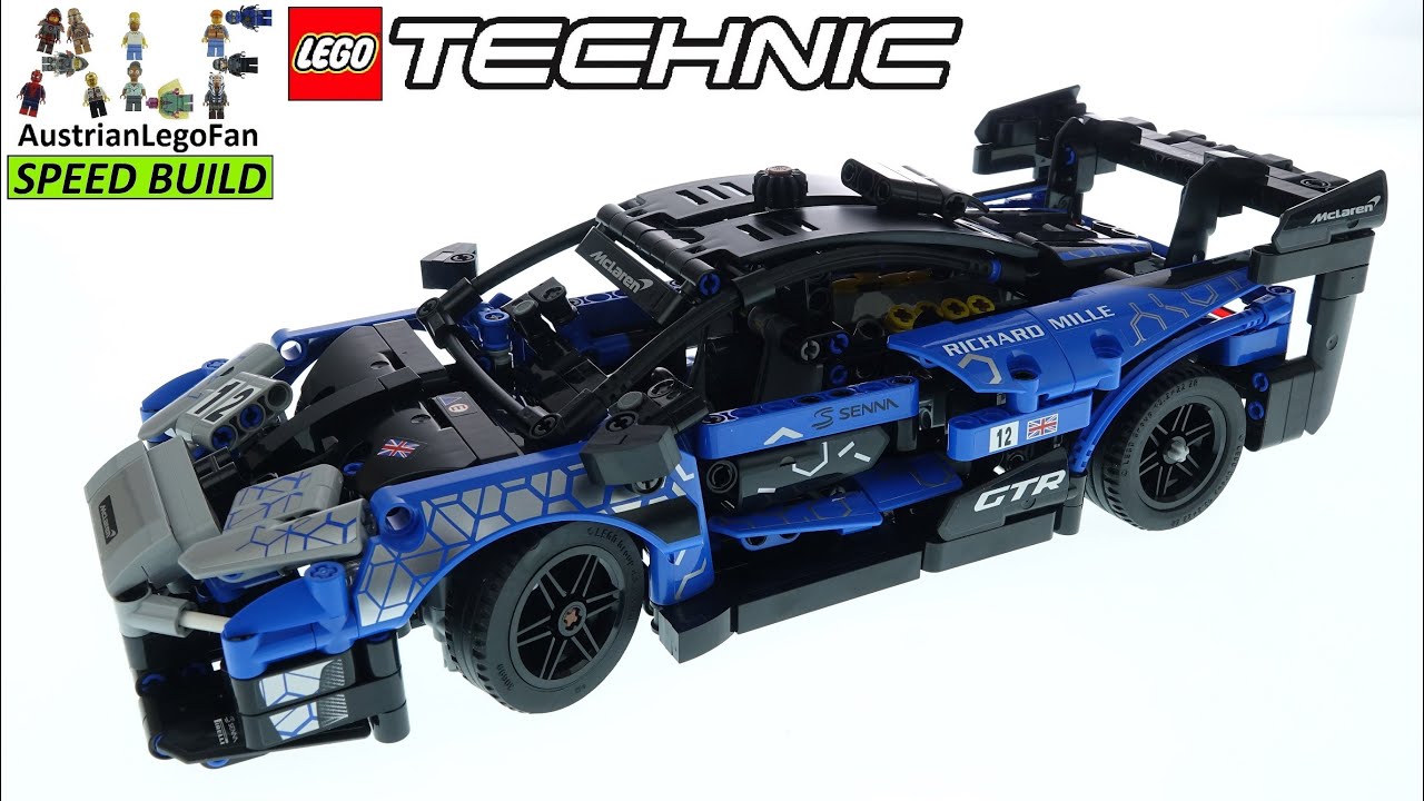 LEGO Technic McLaren Senna GTR - LEGO 42123 Speed Build - YouTube