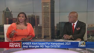Amber Alert Issued From Hampstead Maryland