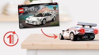 LEGO Speed Champions 76908 LAMBORGHINI COUNTACH Build & Review