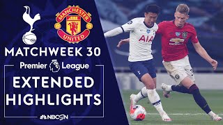 Tottenham v. Manchester United | PREMIER LEAGUE HIGHLIGHTS | 6/19/2020 | NBC Sports