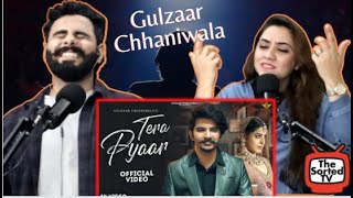 GULZAAR CHHANIWALA - TERA PYAAR | Latest Haryanvi Song 2021 | Delhi Couple Reactions