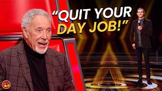 Nervous Janitor Sings PITCH-PERFECT Van Morrison Cover– then His Life Changed FOREVER!