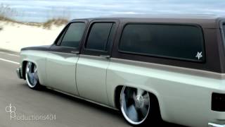 "DayandNight" | Body Drop |Chevy Suburban| c10 |Air ride suspension | bagged