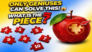 IQ TES | ONLY 1% CAN FIND THE PIECE THAT FITS THE GAP! 48